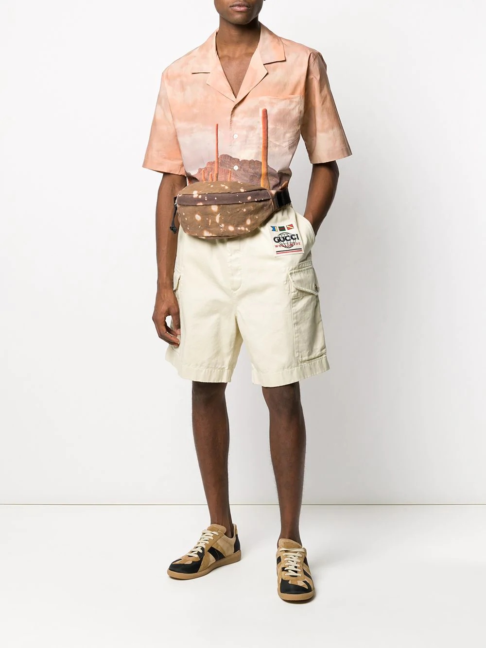 Gucci Worldwide cargo shorts - 2