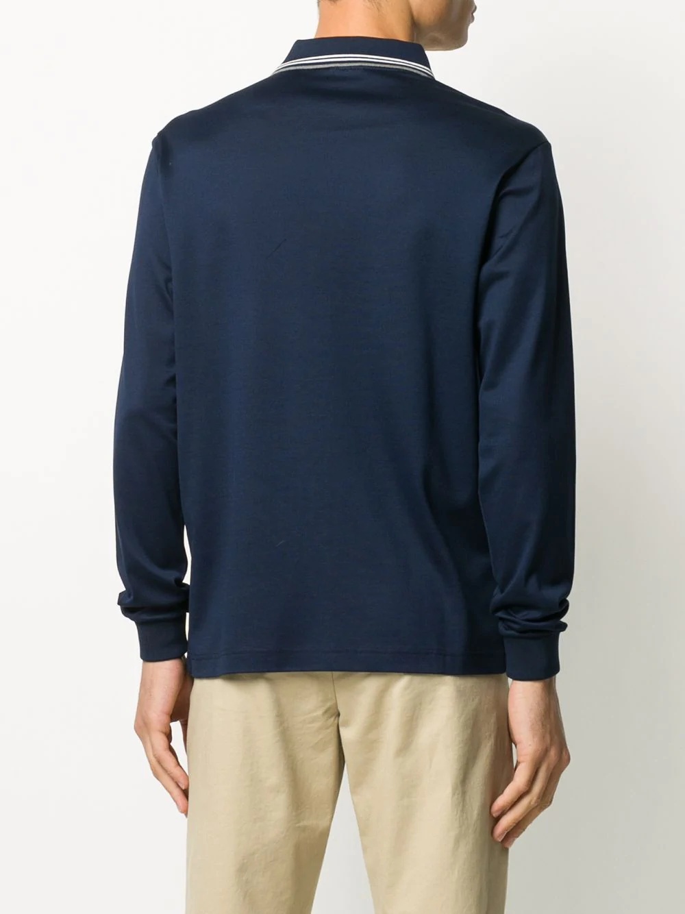 long-sleeve polo shirt - 4