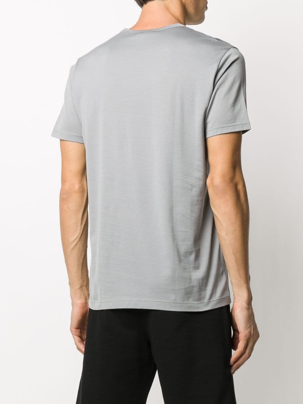 crew-neck cotton T-shirt - 4