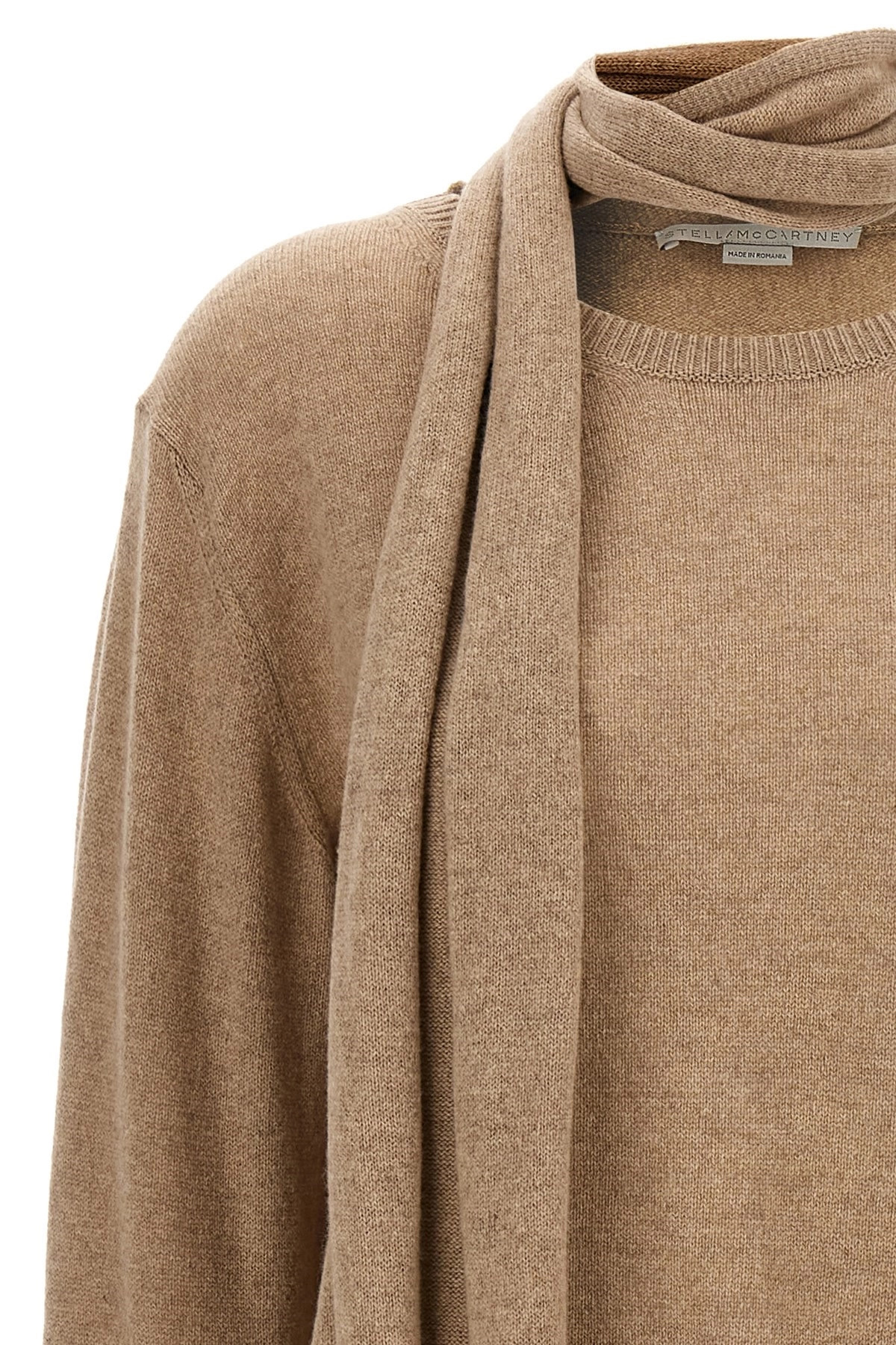 Scarf detail sweater - 4
