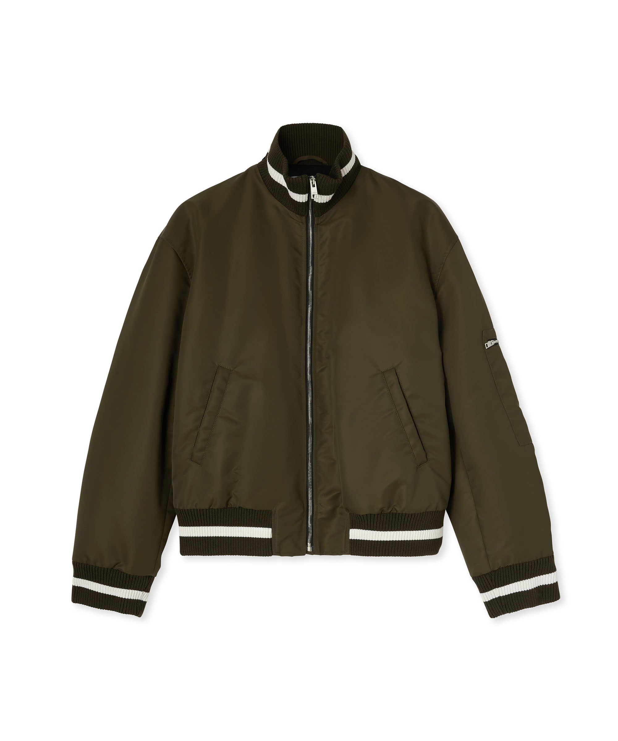 Padded "Cordura Nylon" bomber jacket - 1