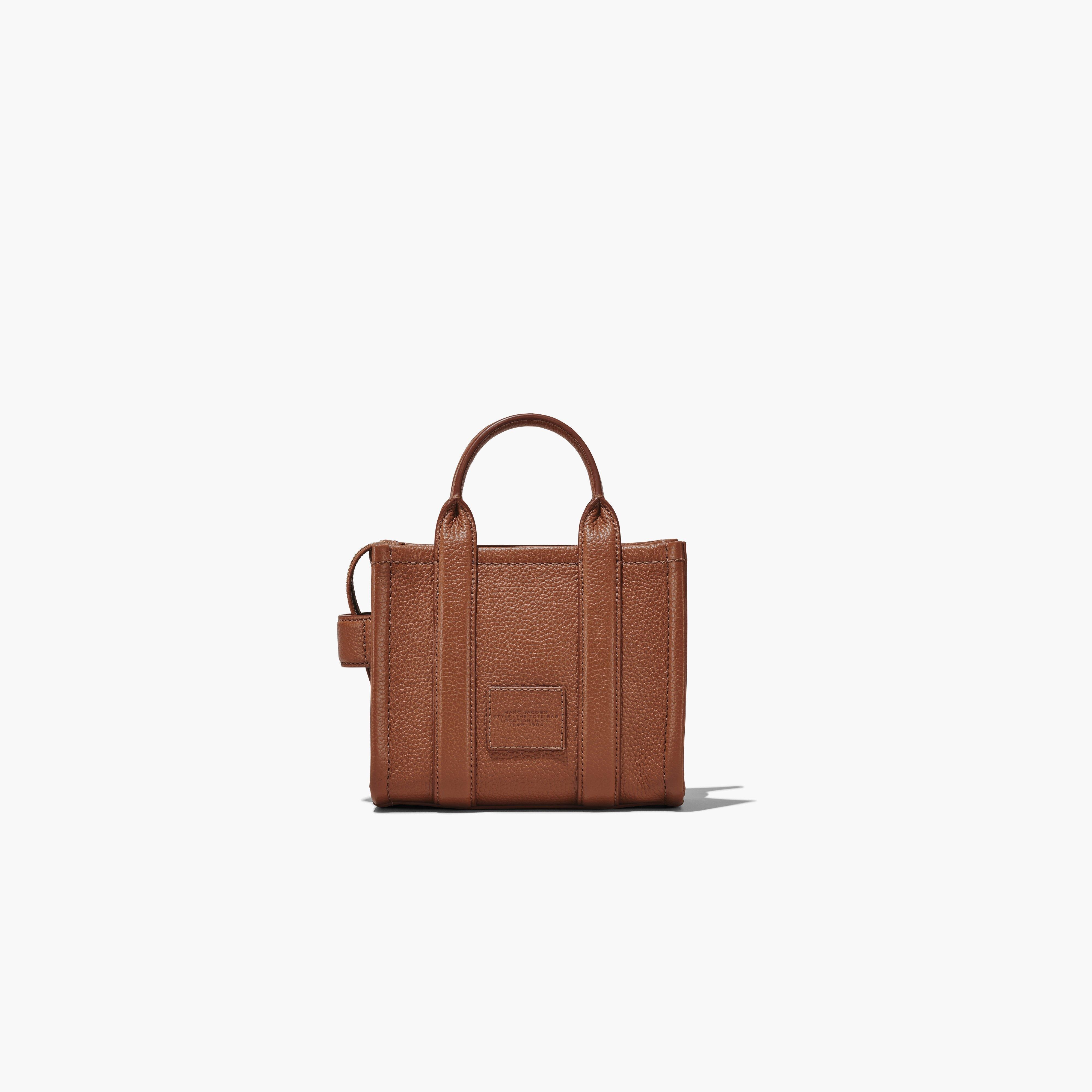 THE LEATHER MICRO TOTE BAG - 4