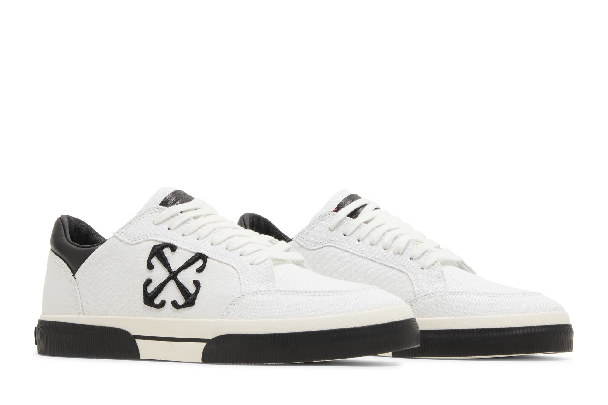 Off-White New Low Vulcanized 'White Black' - 8