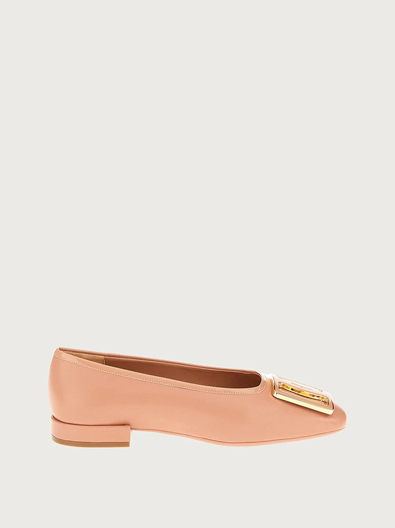 CHUNKY BUCKLE BALLET FLAT 1