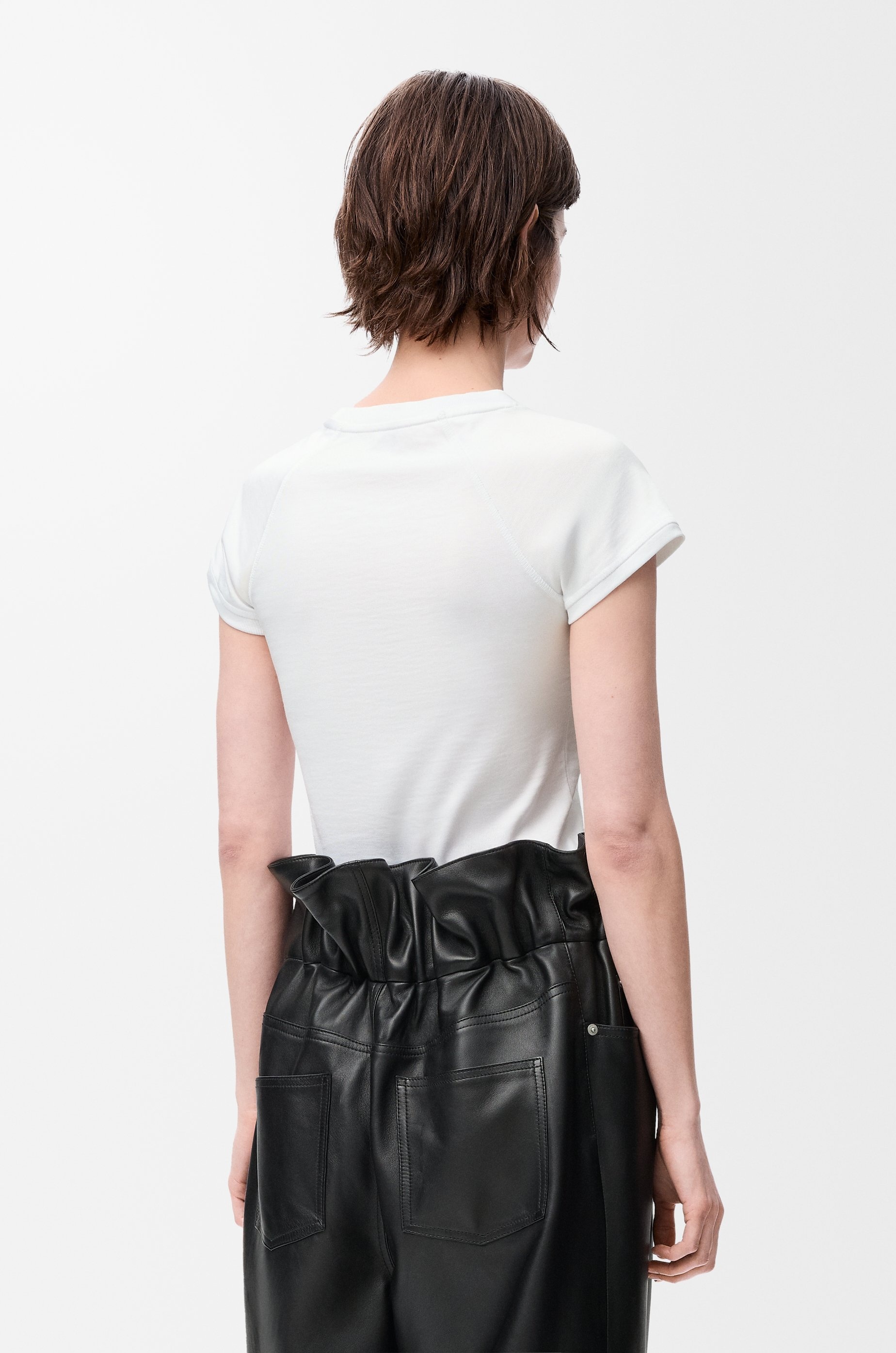 Small fit t-shirt in cotton blend - 4