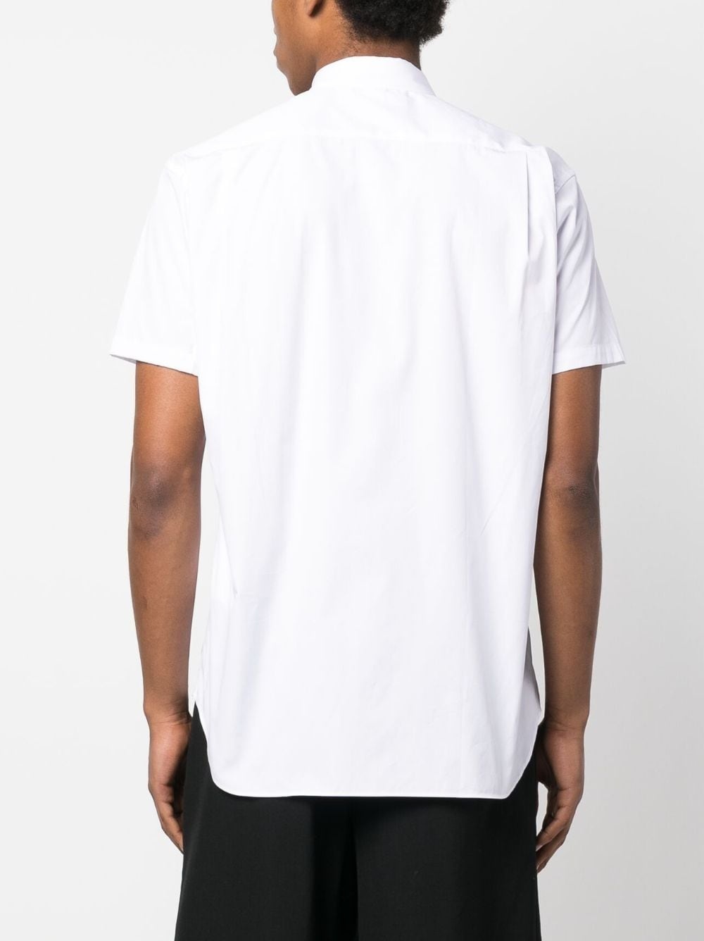 graphic-print short-sleeve cotton shirt - 4
