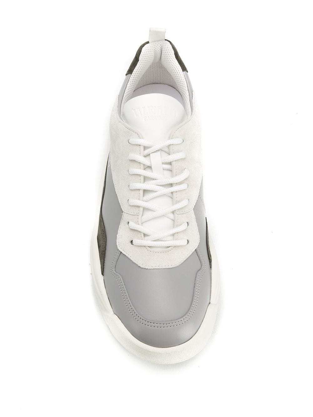 colour-block sneakers - 4