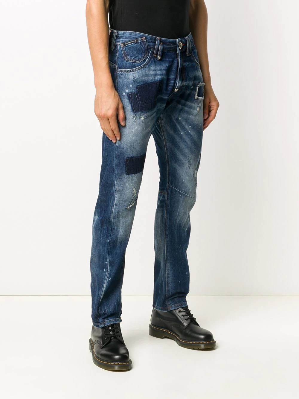 Monogram Straight Cut jeans - 3