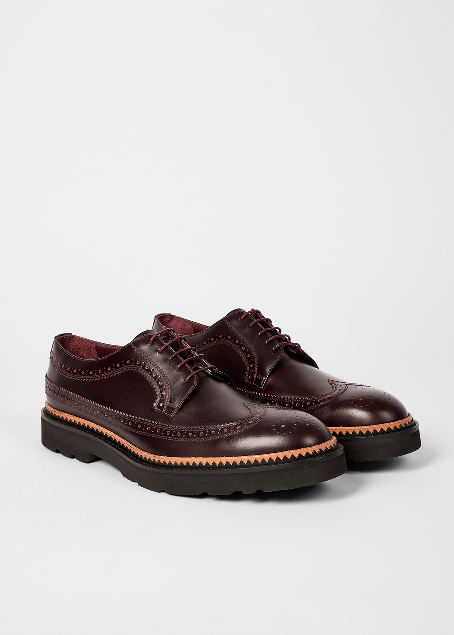 Bordeaux 'Count' Brogues - 2