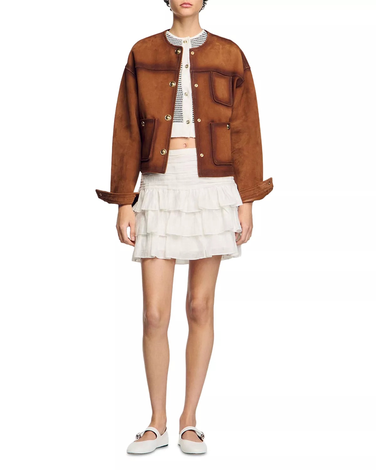 Short Ruffled Skirt - 2