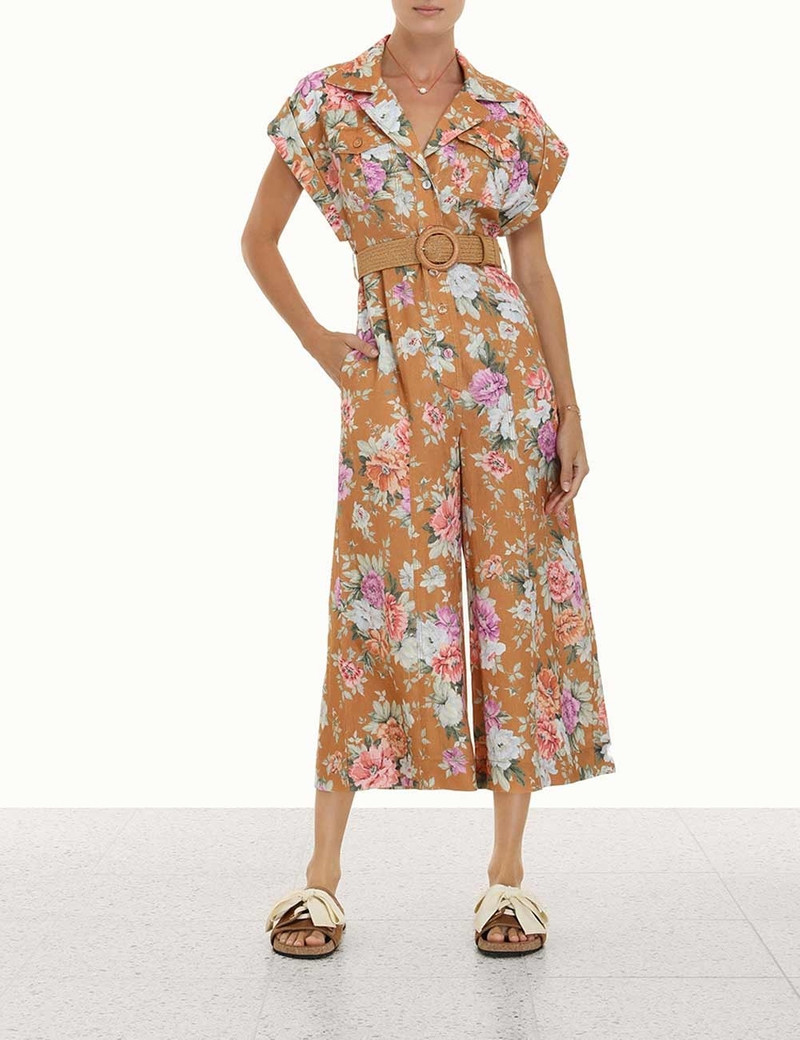 Zimmermann PATTIE CUFFED JUMPSUIT outlook