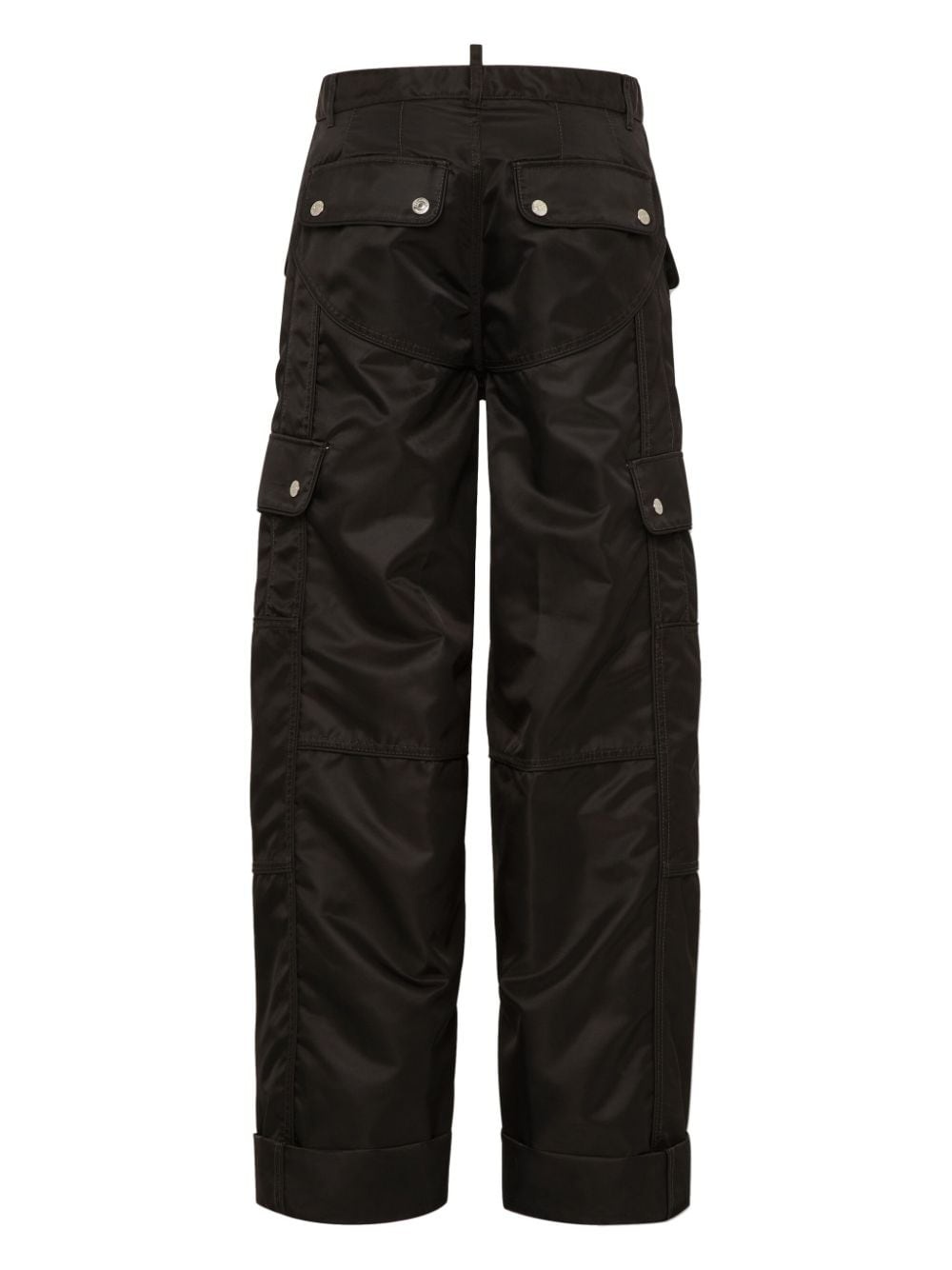 satin cargo trousers - 2