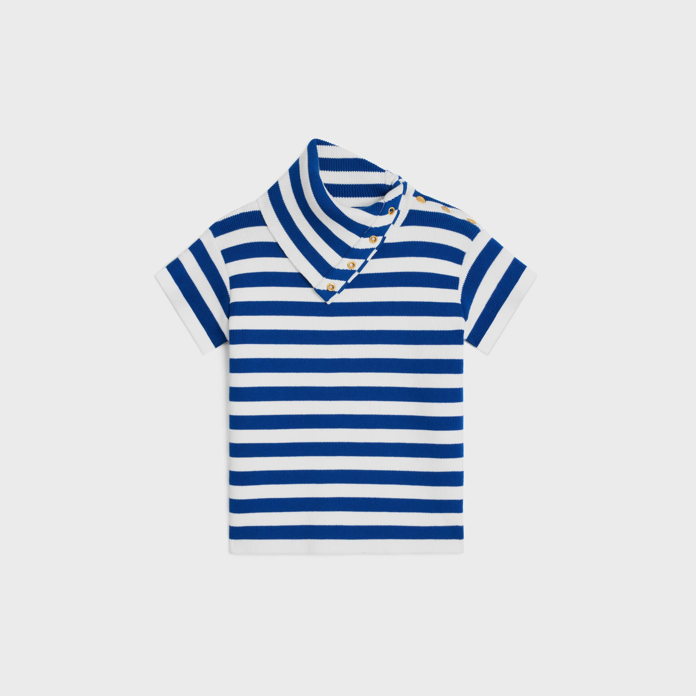 high neck top IN cotton - 1