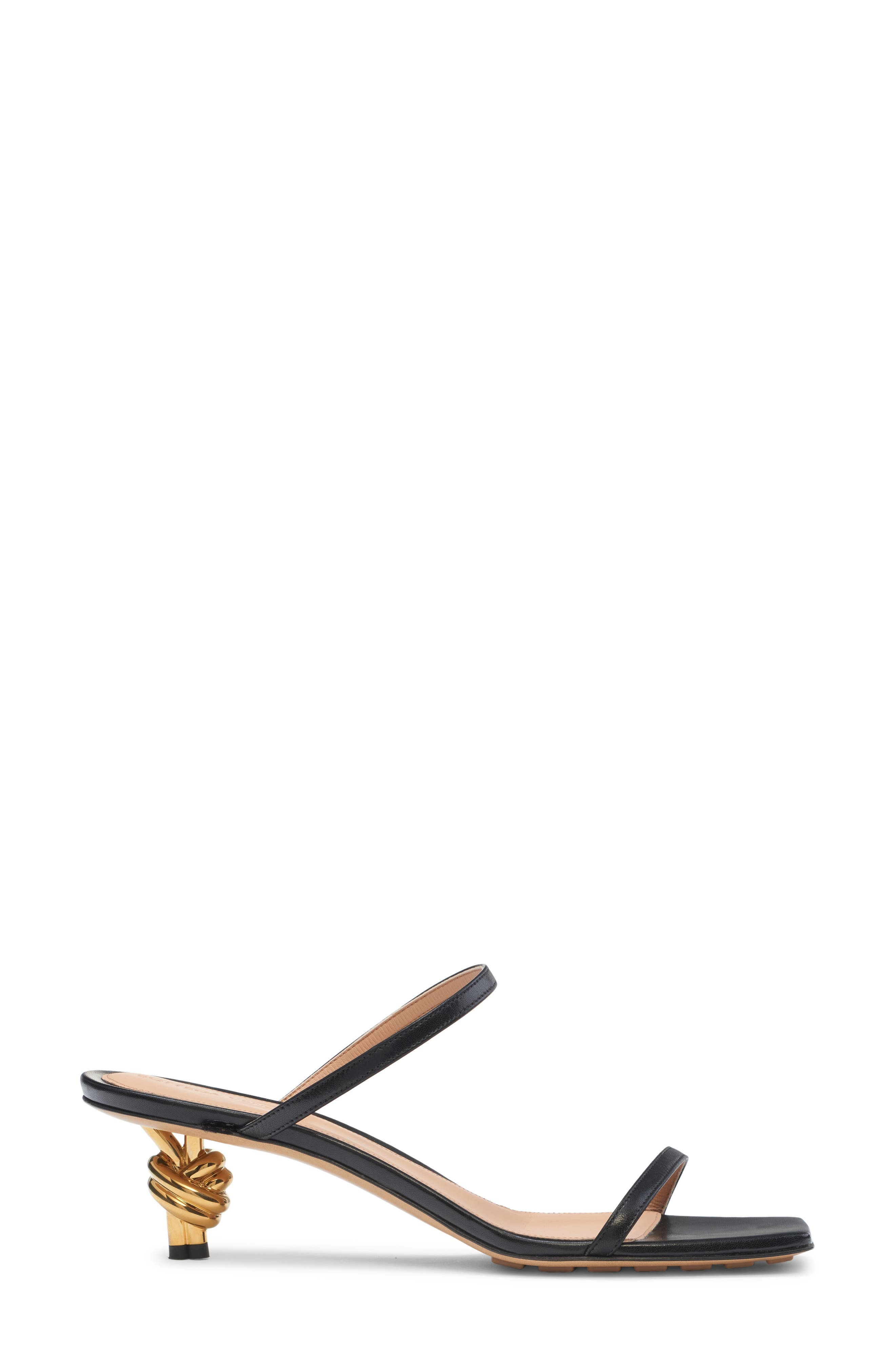 Knot Kitten Heel Slide Sandal - 3