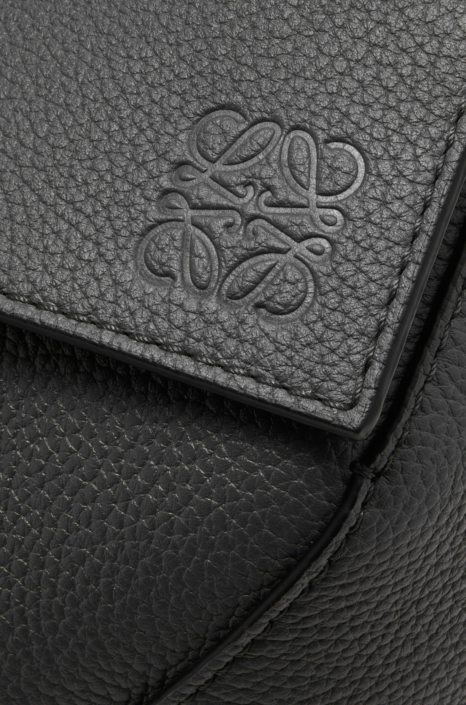 Large Puzzle bag in grained calfskin - 7