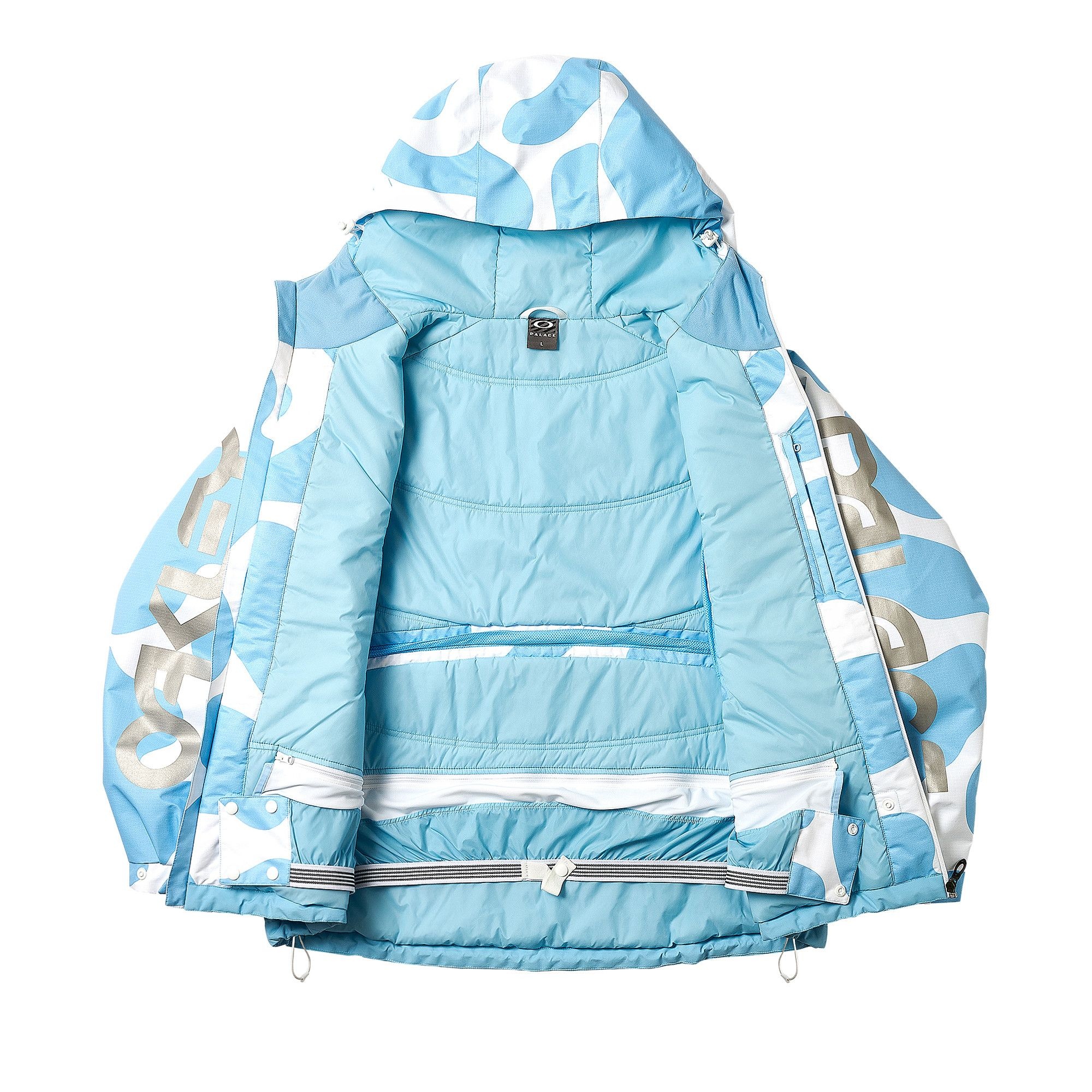 Palace x Oakley Snow Jacket 'Cloud' - 2