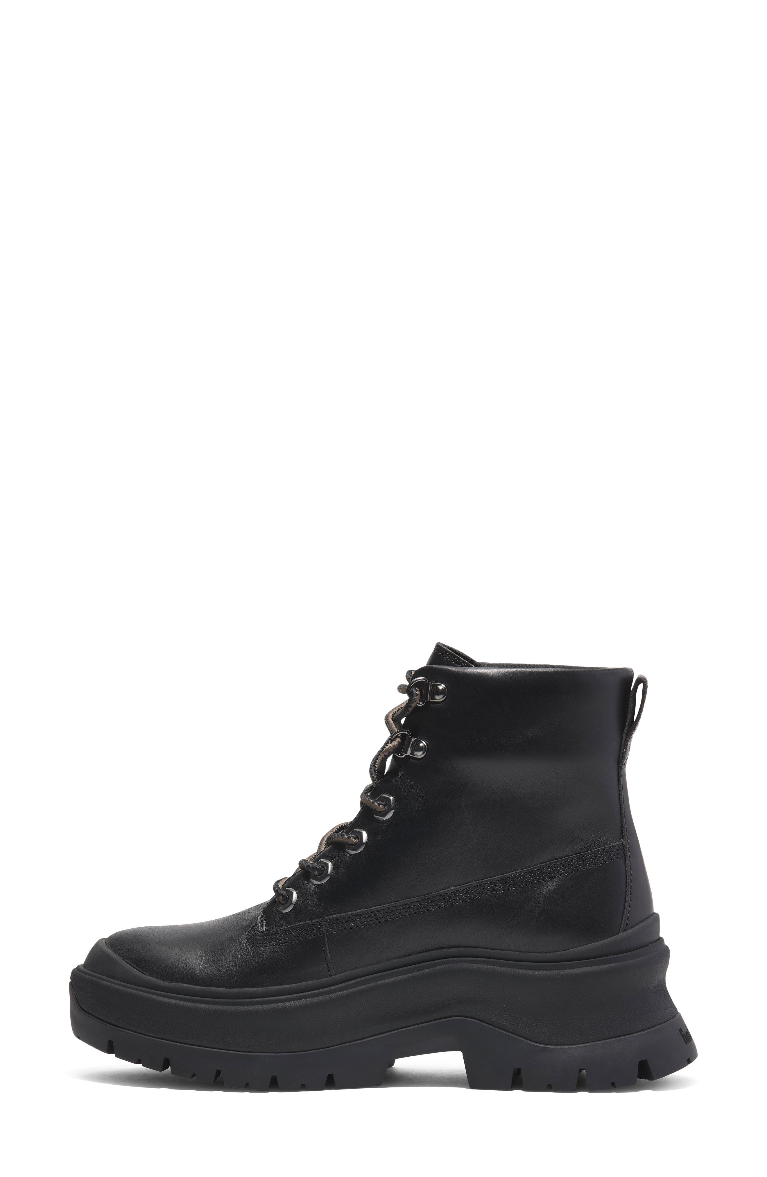 Timberland Roxie Lane Hike Boot in Black Full Grain at Nordstrom - 9
