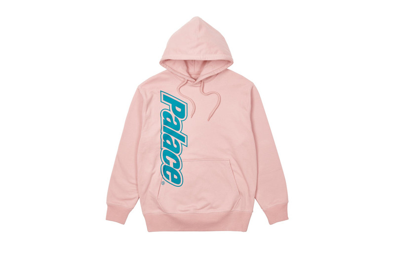 LOWERCASE FONT HOOD PINK - 1