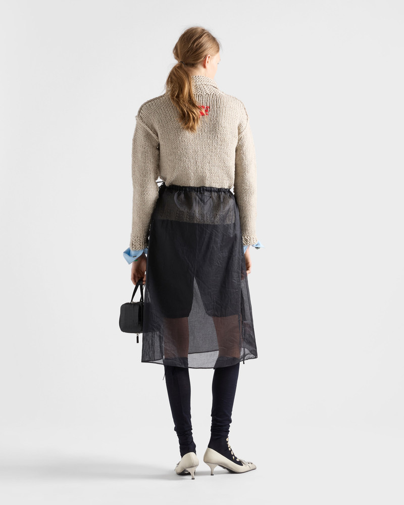 Wool zipper cardigan 5