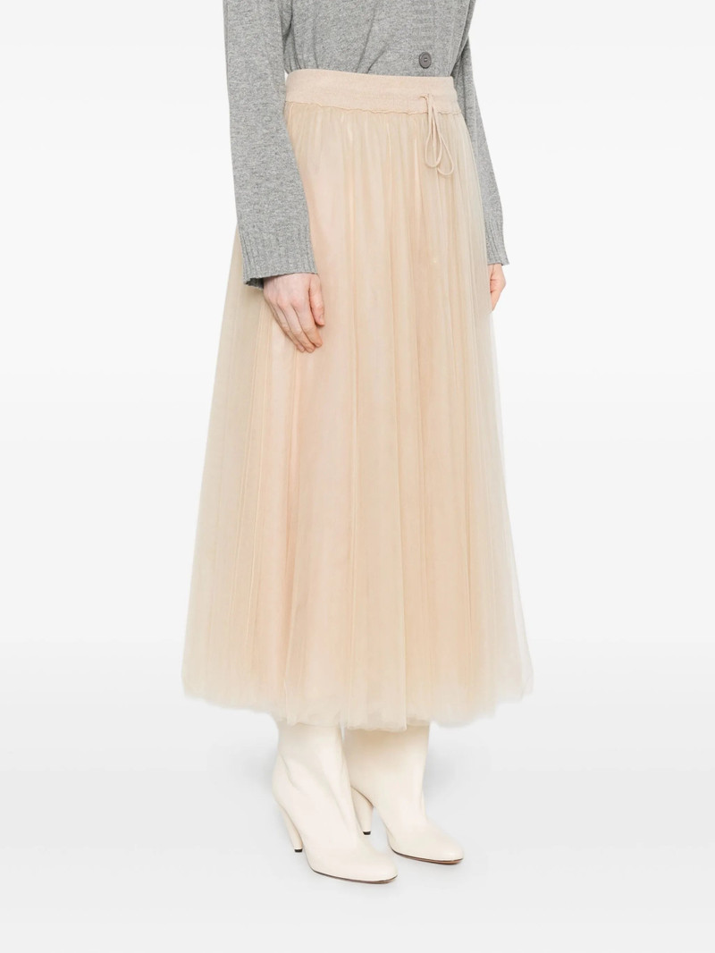 FABIANA FILIPPI Fabiana Filippi Pleated Drawstring Skirt outlook