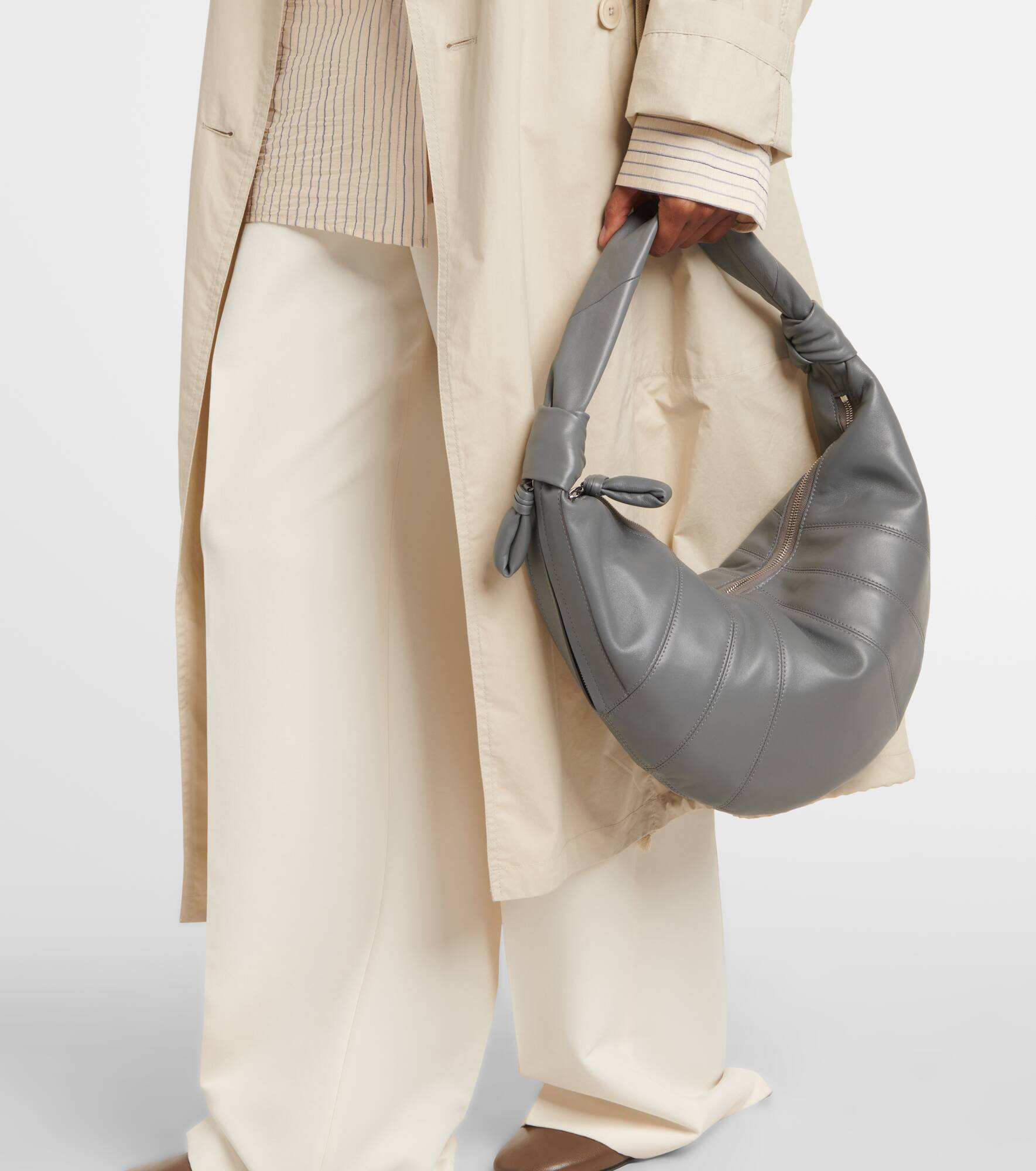 Fortune Croissant leather shoulder bag - 2