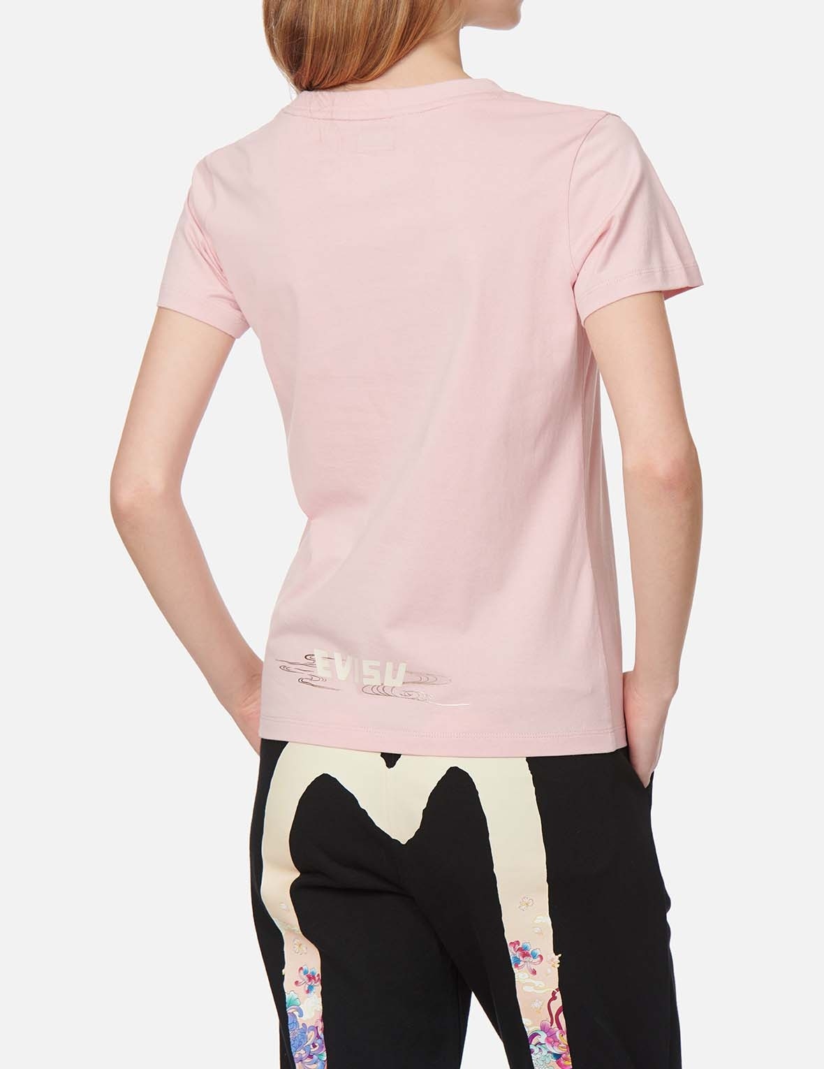 FLORAL-PATTERN SEAGULL PRINT T-SHIRT - 4