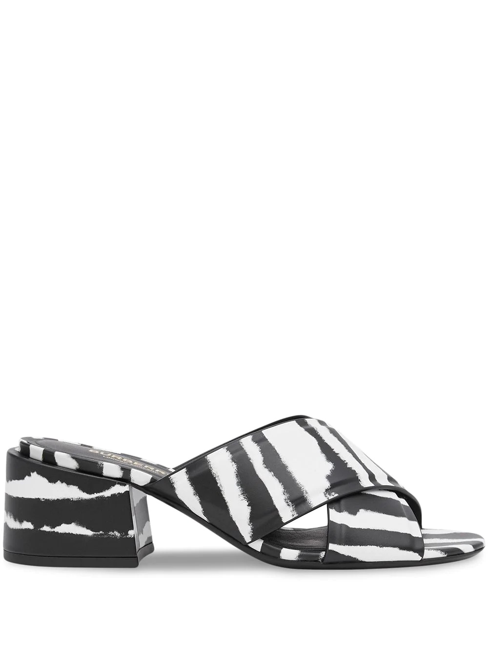 zebra print sandals - 1