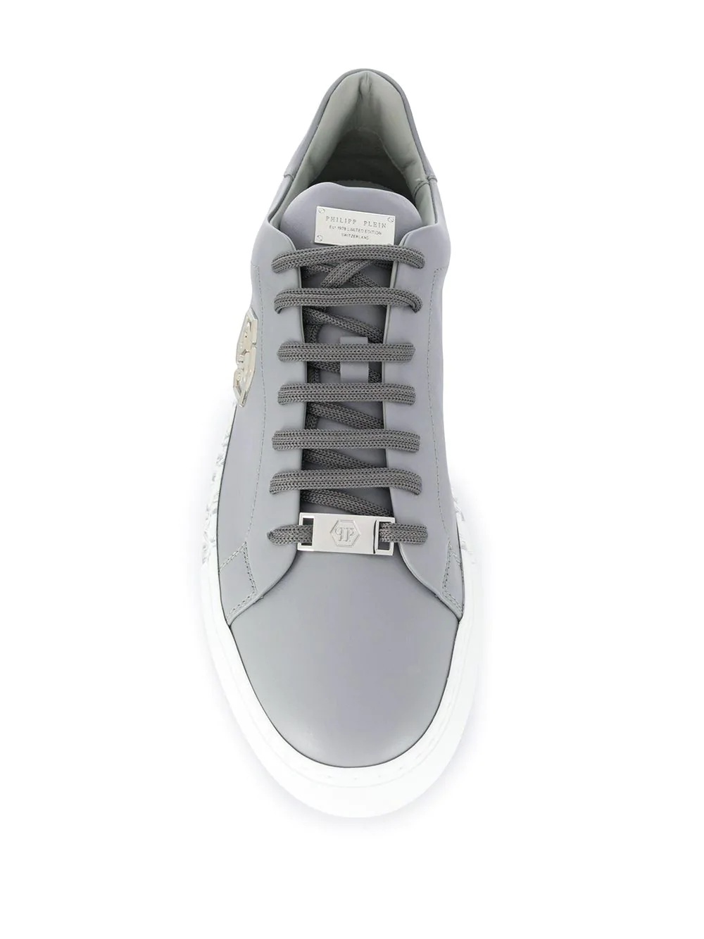 logo low-top sneakers - 4