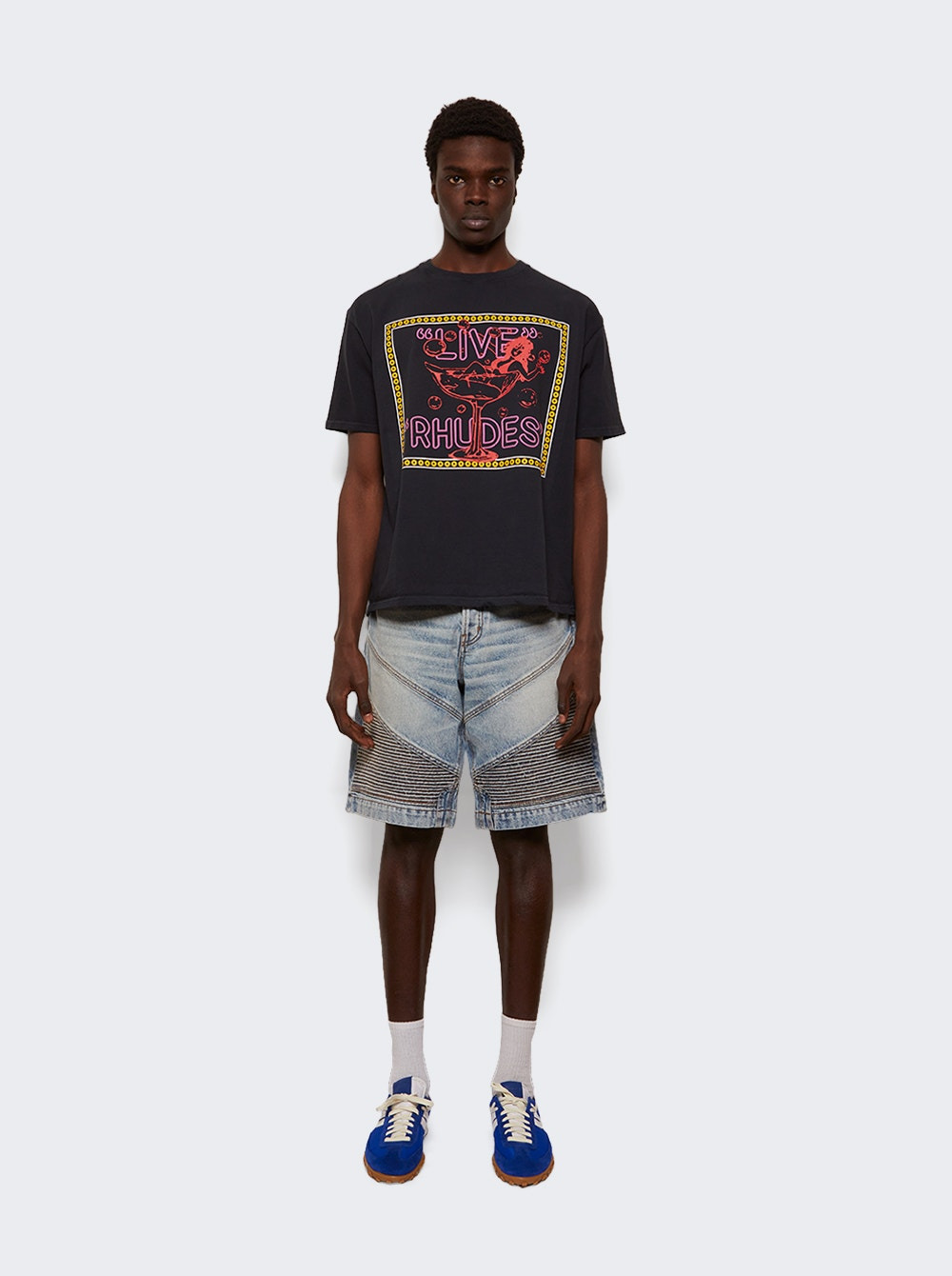 Live Rhudes Tee Vintage Black - 6