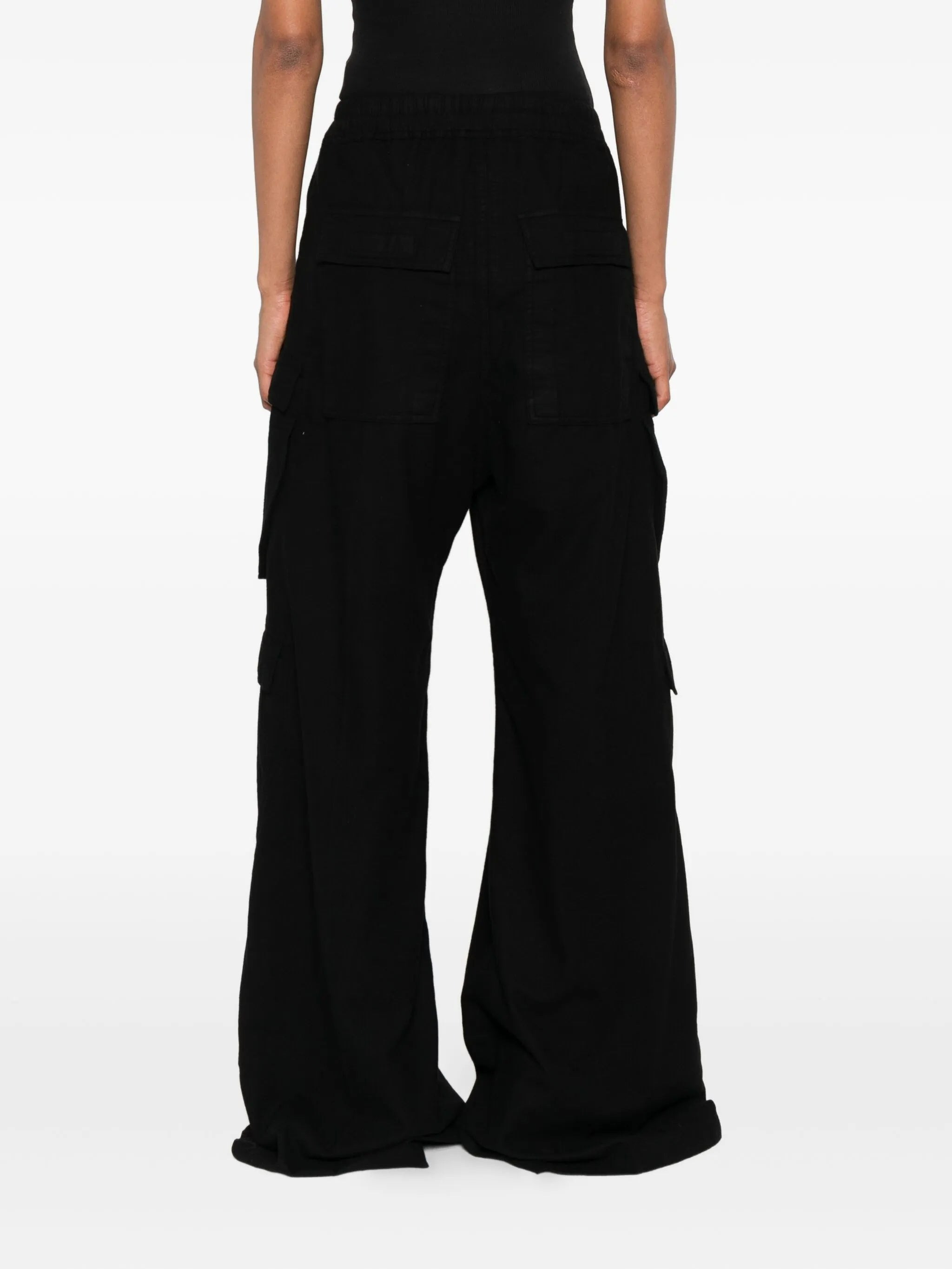 Rick Owens Drkshdw Drawstring Cargo Trousers - 5