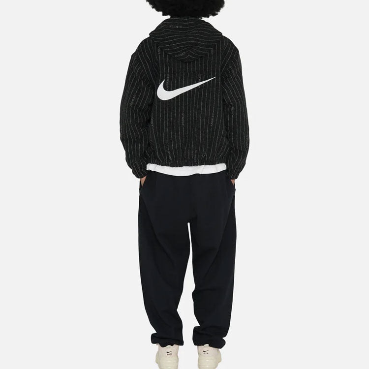 Nike x Stussy Washed Sweatpants 'Black ' DO5297-010 - 4