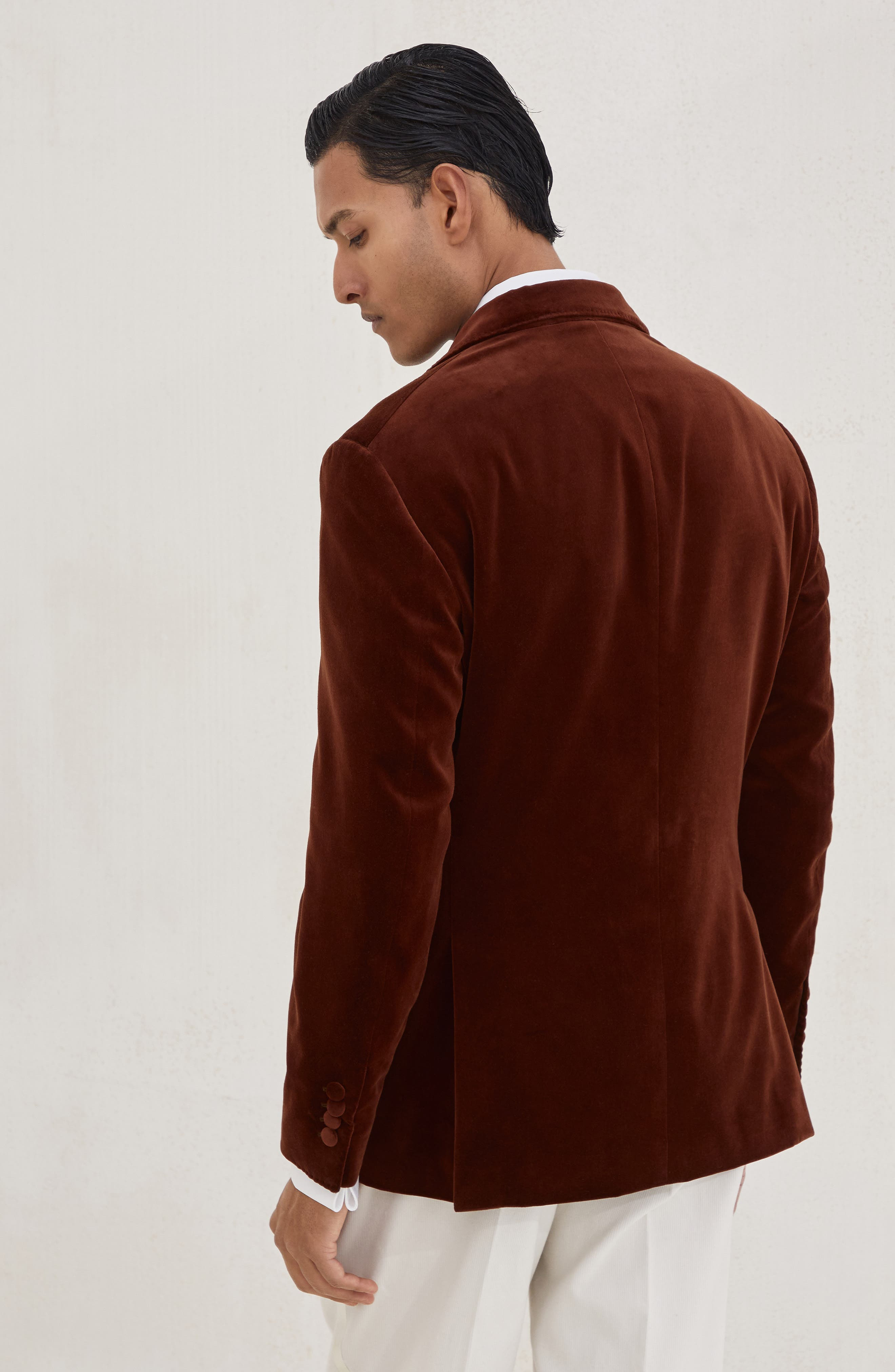 Brunello Cucinelli Tuxedo jacket in Brown at Nordstrom - 3
