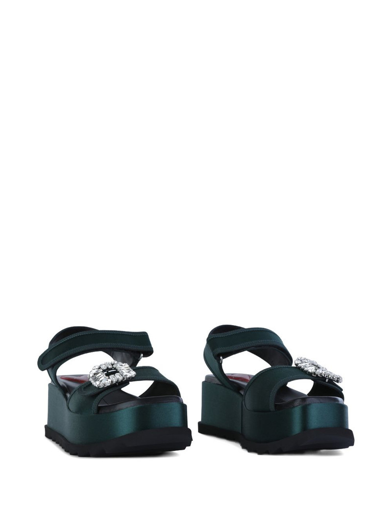 Roger Vivier embellished platform sandals outlook