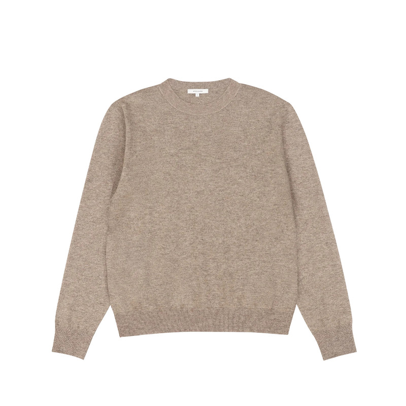 KNIT CREWNECK CAMEL 1