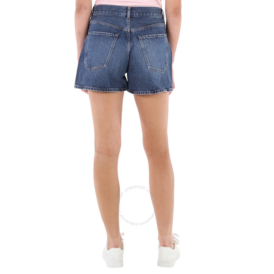 Chloe Ladies Kadovar High-Waisted Denim Jean Shorts - 6