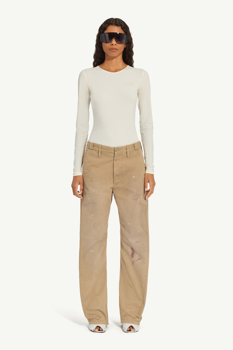 MM6 Maison Margiela Tailored Painter Trousers outlook