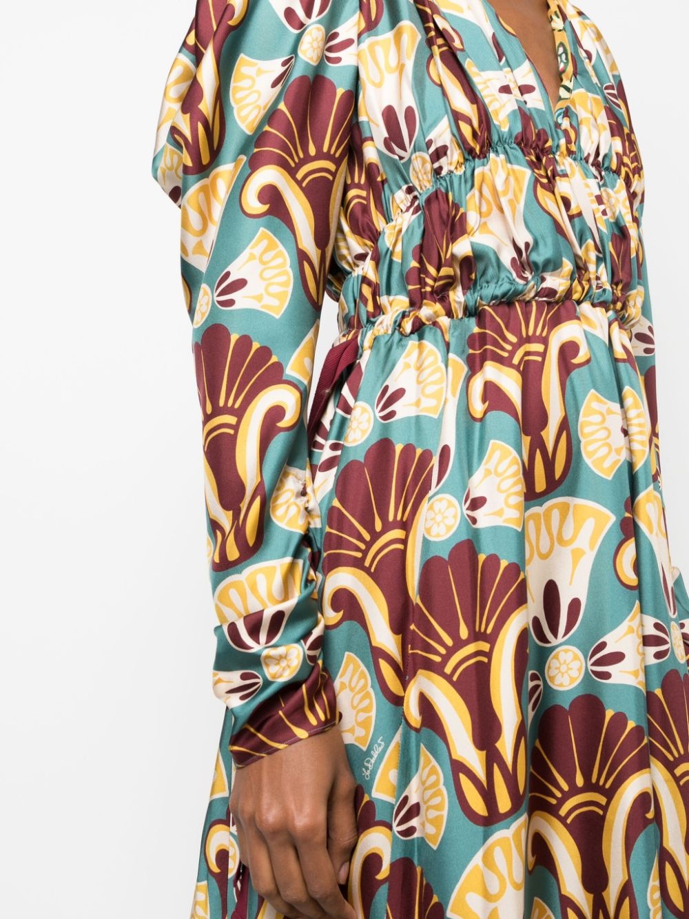 Biennale graphic-print maxi dress - 5