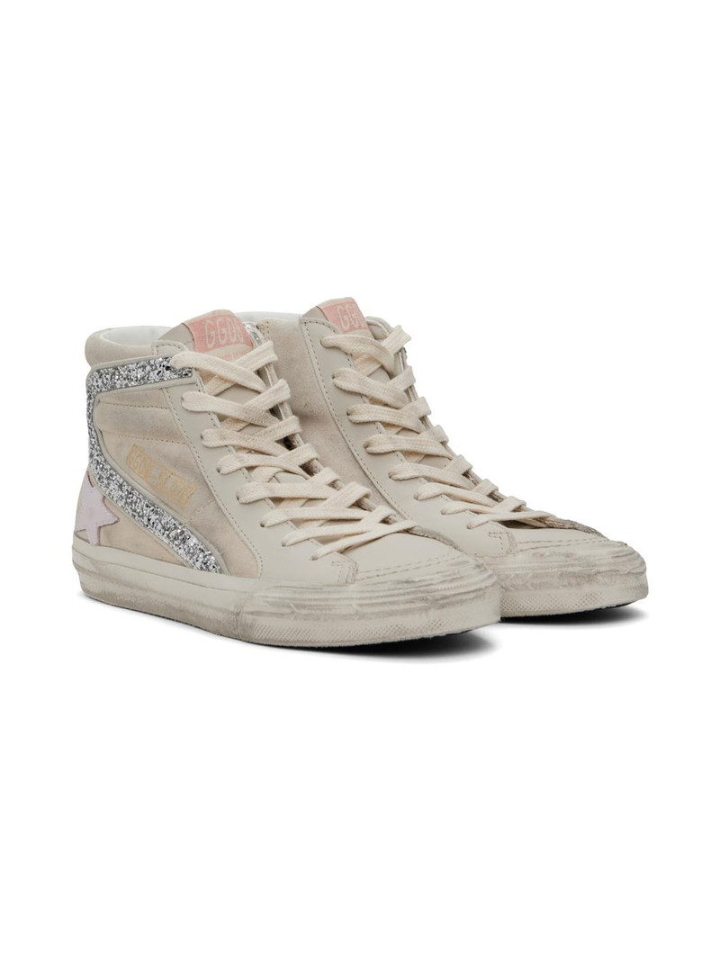 Beige Slide Classic Sneakers 4