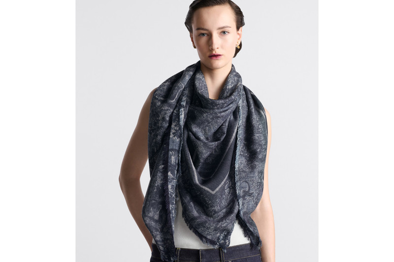 Dior Toile de Jouy Sauvage Shawl outlook