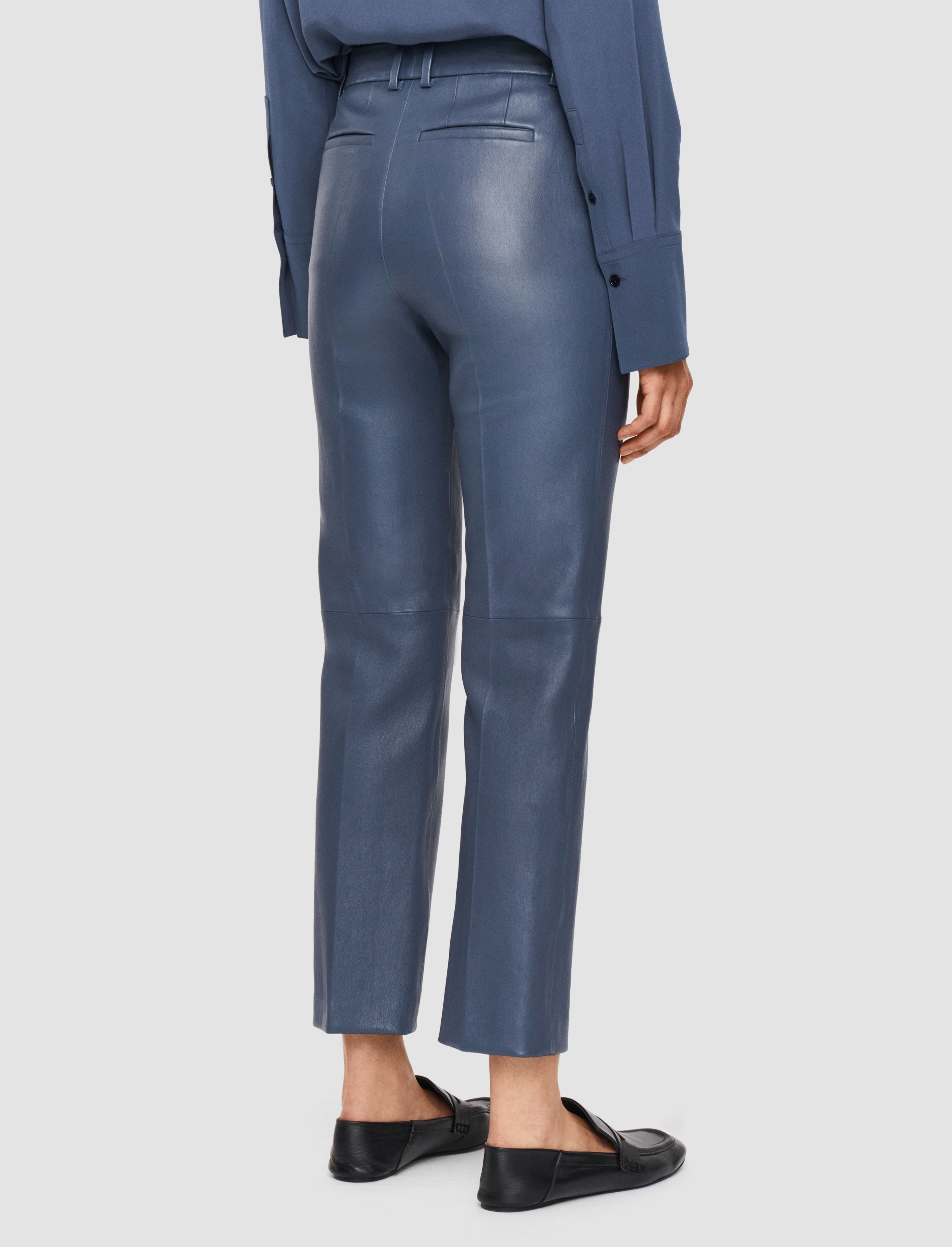 Coleman Leather Stretch Trousers - 3