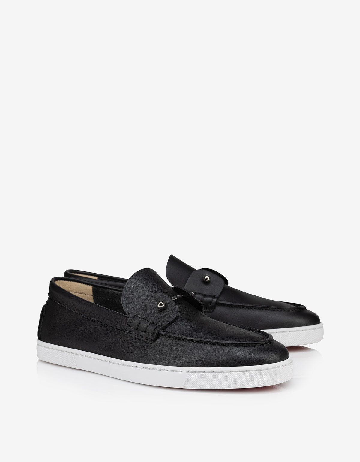 Christian Louboutin Chambeliboat Black Boat Shoes - 1