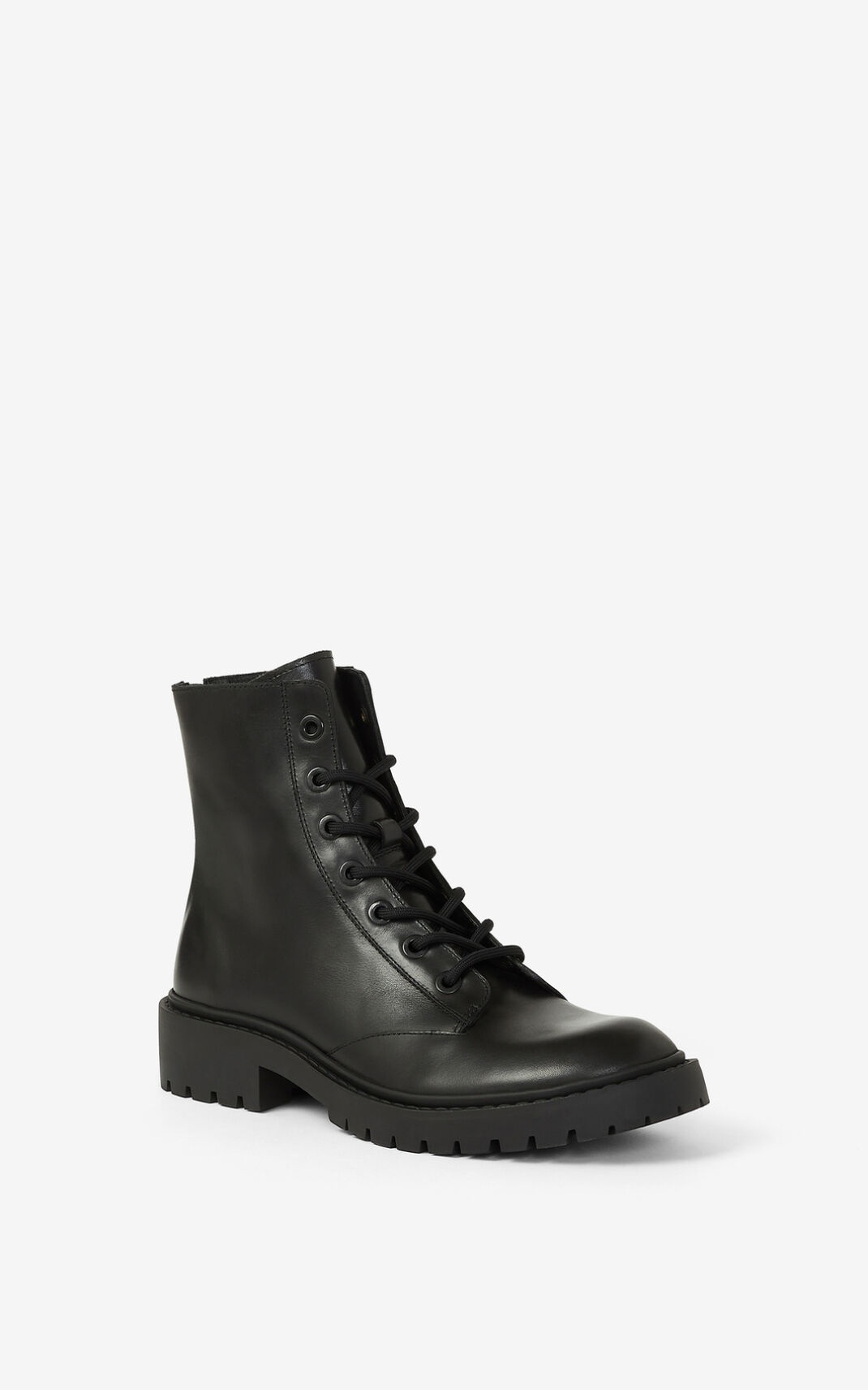 Lace-up leather Pike ankle boots - 2