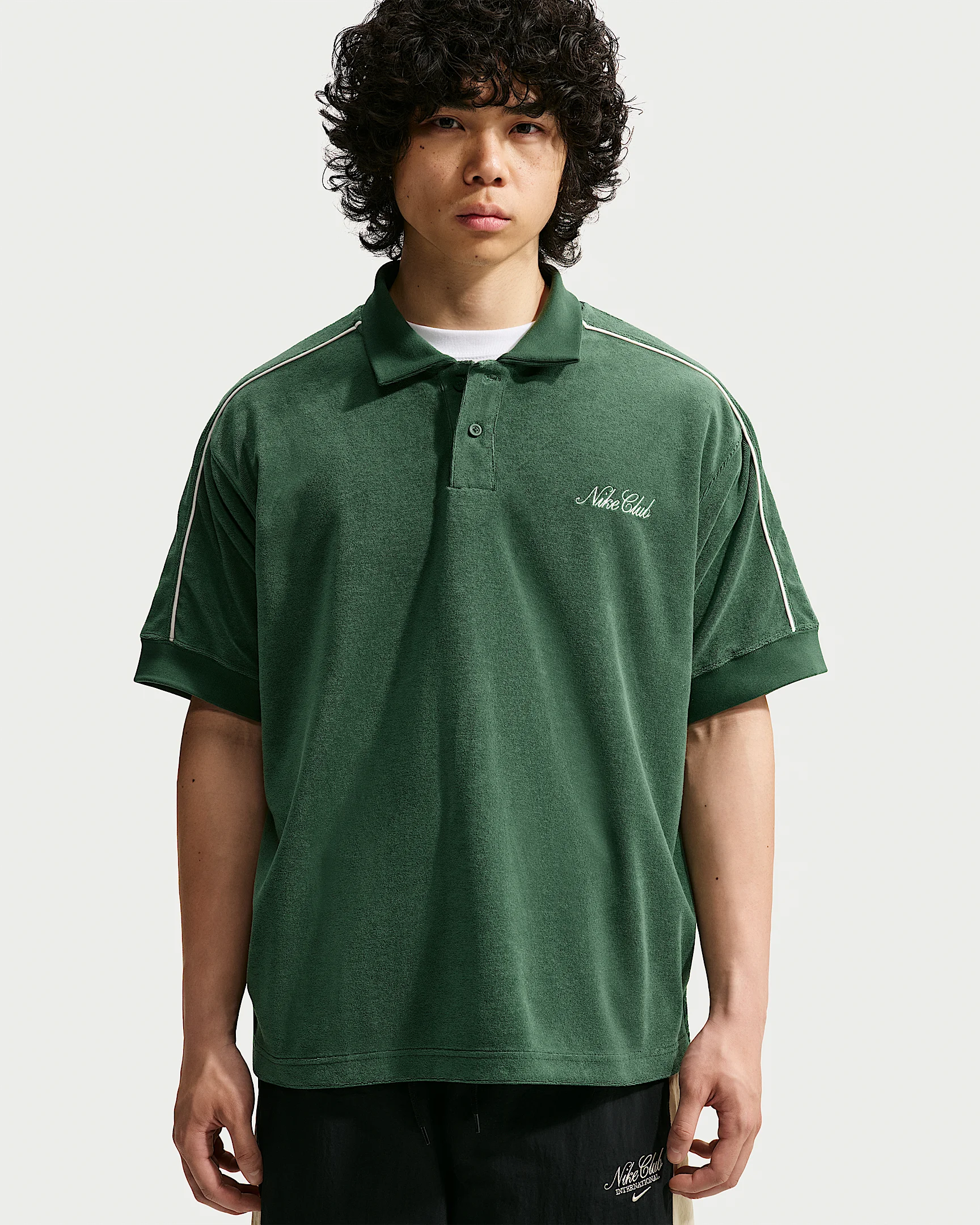 Nike Sportswear Club Men's French Terry Polo - 1
