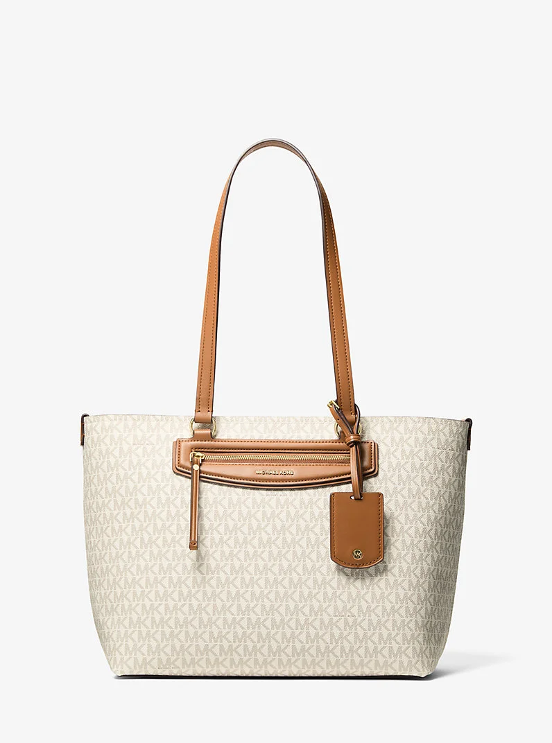 Jet Set Travel Medium Signature Logo Tote Bag - 1