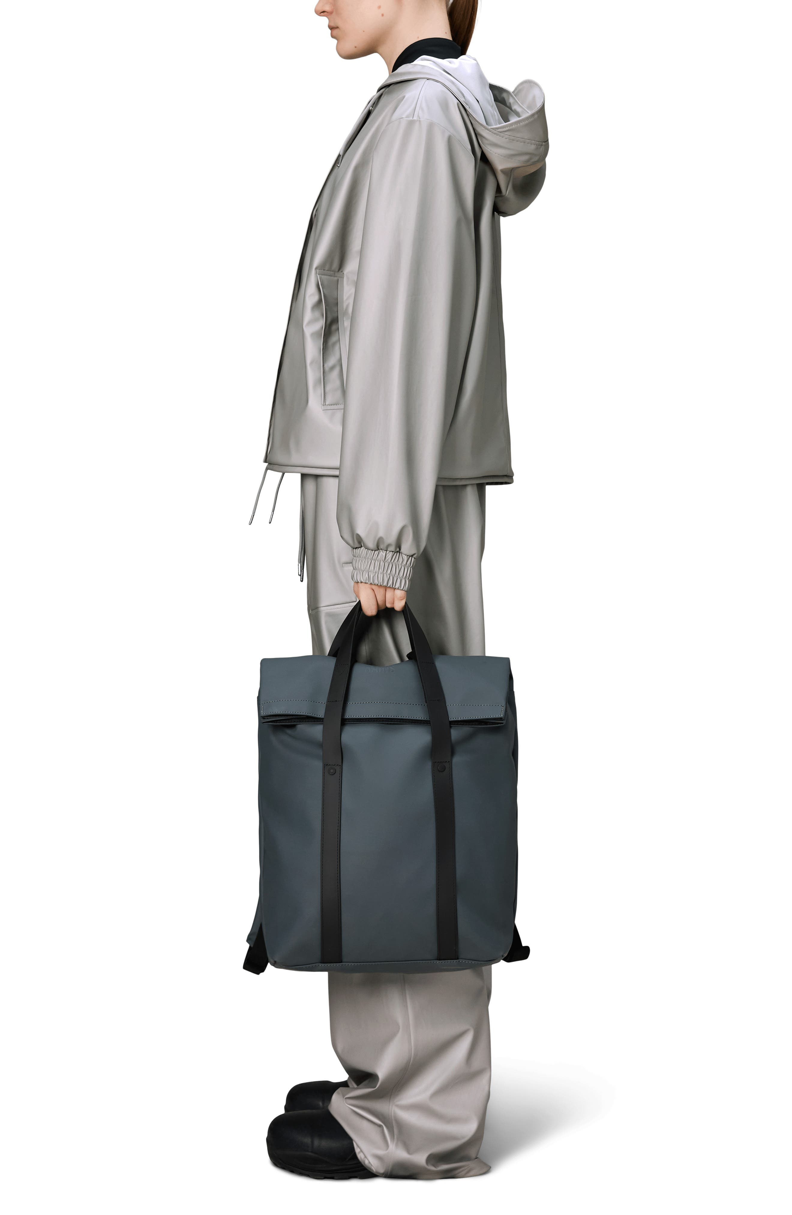 Rains 2 Way Tote Backpack in Lagoon at Nordstrom - 3