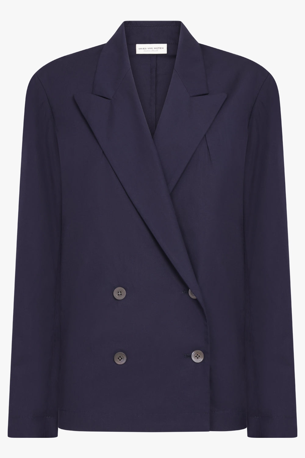 DOUBLE BREASTED TALILORED BLAZER | MIDNIGHT - 1