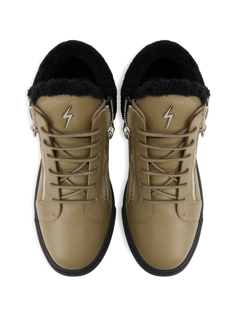 Kriss side zip sneakers 4
