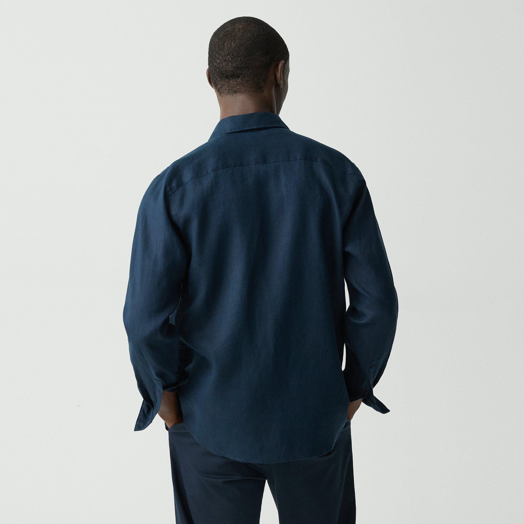 Irving Shirt in Relaxed Linen - 4