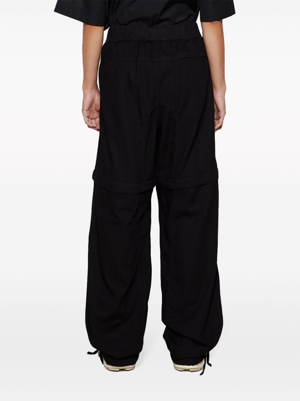 detachable-legs wide-leg jeans - 5