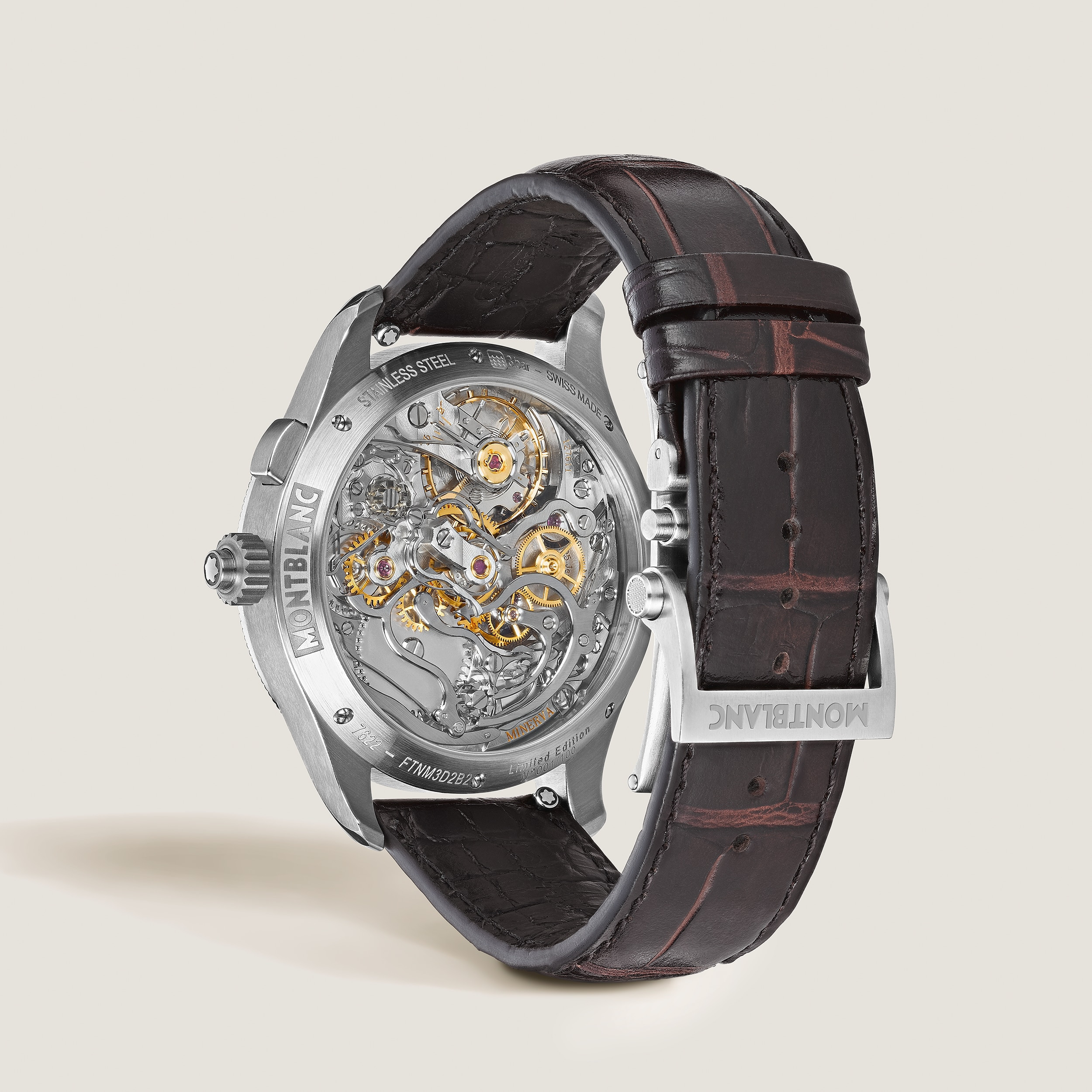 MONTBLANC 1858 SPLIT SECOND CHRONOGRAPH LIMITED EDITION - 100 PIECES - 4